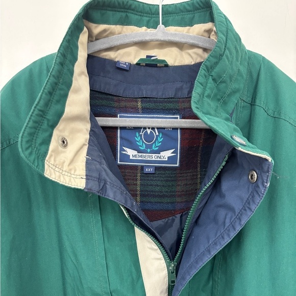 Members Only Jacket Mens Vintage Heavy Iconic Racer Removable Quilted Lining XXT - Picture 6 of 16